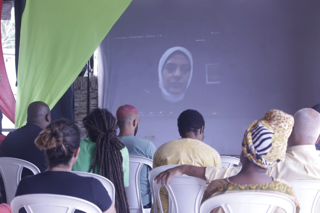 Encontro com Marwa Al-Saouboni - foto: arquivo MdM
