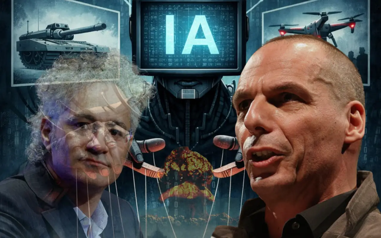 Varoufakis escancara ideologia da Palantir 
