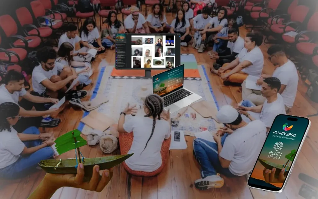 Encontro De Jovens De Pct No Projeto Territórios Vivos Da Bemtv Que Ocorreu Na Plataforma De Educonexão Pluriverso